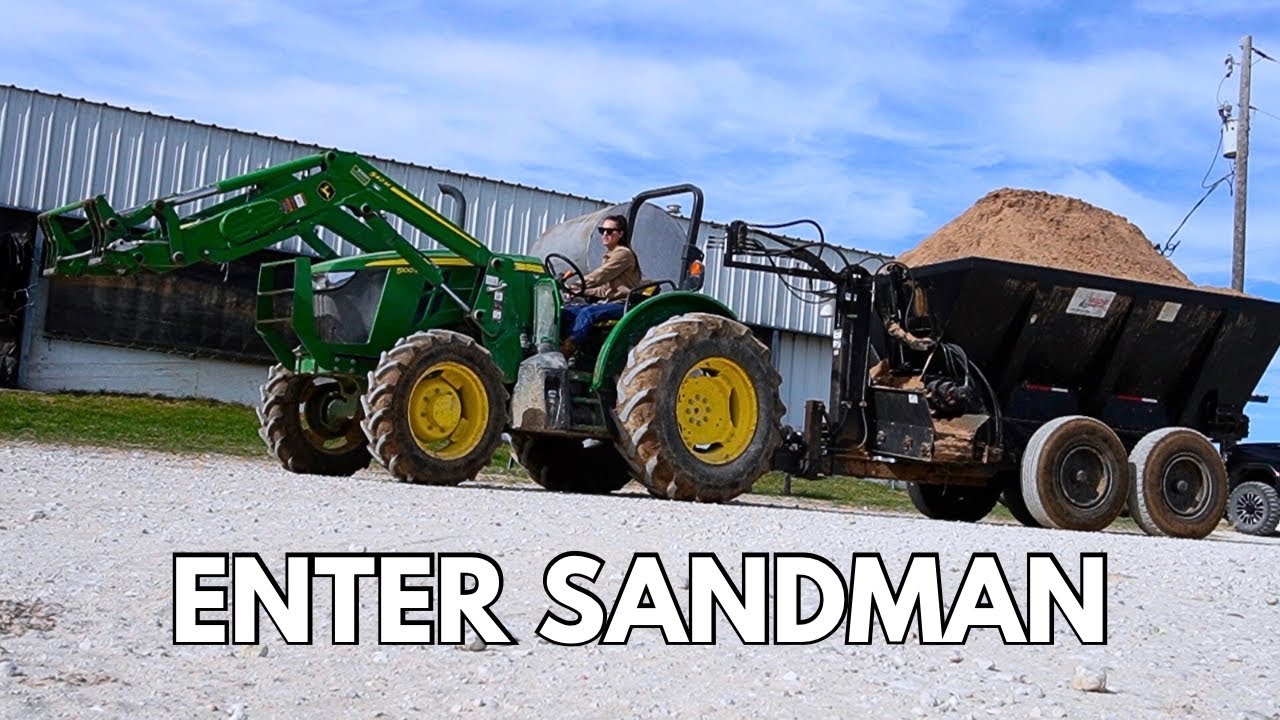 Maintaining our Cows' Sand Beds