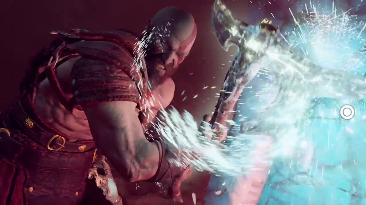Kratos vs une arm&eacute;e d'elfe Noir God of War
