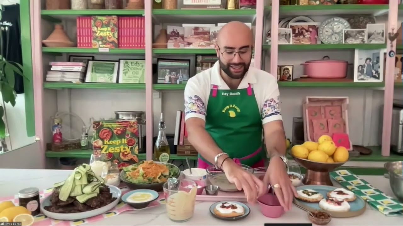 Edy Massih Shares Easy Lebanese Dishes on Afternoon Live