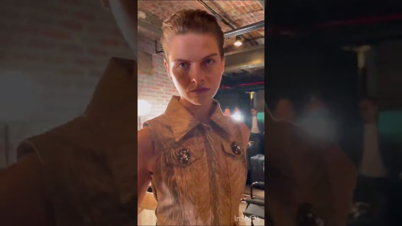 Backstage at AREA's NYFW show