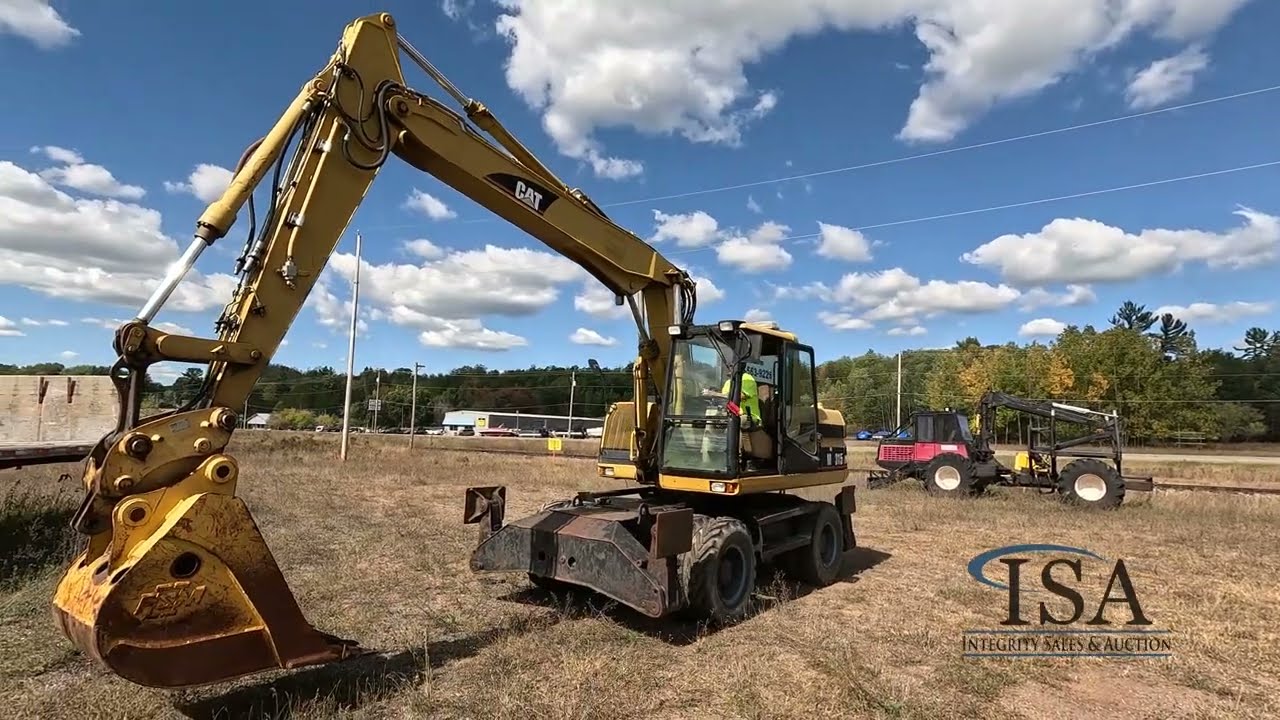 1006 - 2002 Cat M315 Wheeled Excavator Will Be Sold At Auction!