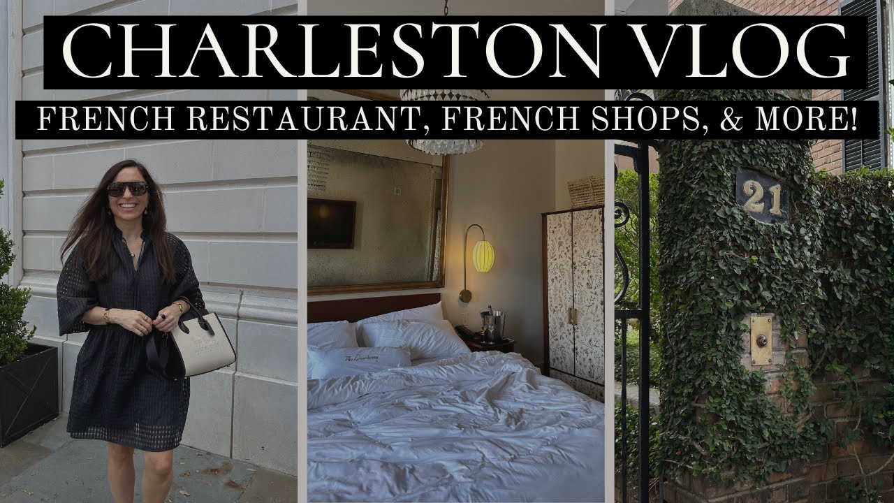 CHARLESTON VLOG Французский ресторан, французский шопинг и ОГРОМНАЯ РАСКУПКА!
