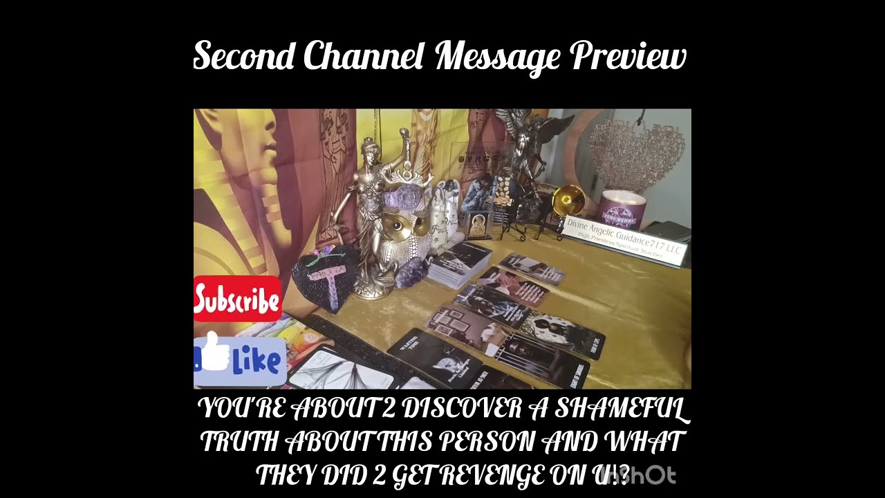 YOU'RE ABOUT 2 DISCOVER A SHAMEFUL TRUTH ABOUT THIS PERSON & WHAT THEY DID 2 GET REVENGE ON U⁉️WOW😳😒