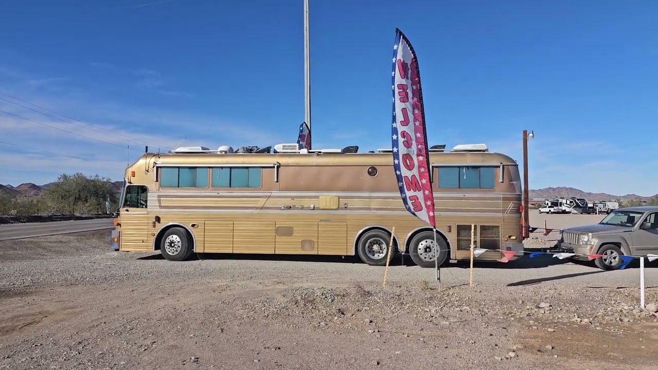 Jerry Cheal in his Golden Eagle with a Series 60 Detroit Diesel and B500 transmission