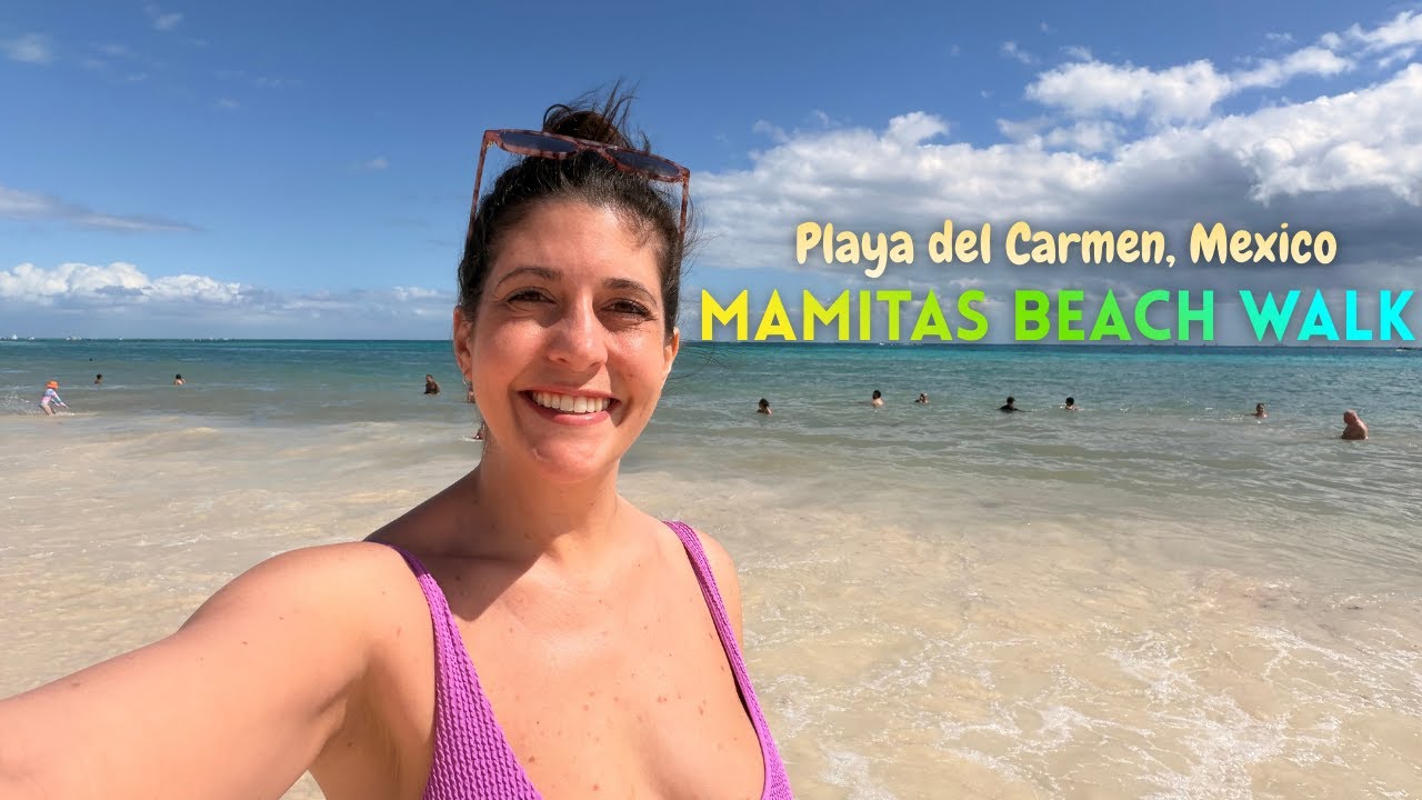 Playa del Carmen, Mamitas Beach Walk January 30th 2026 MEXICO!