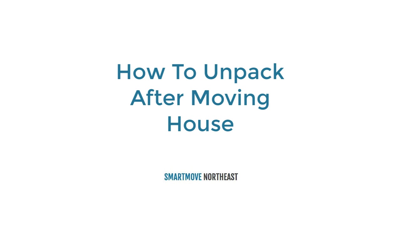 How To Unpack After Moving House #moving #removals #newcastle