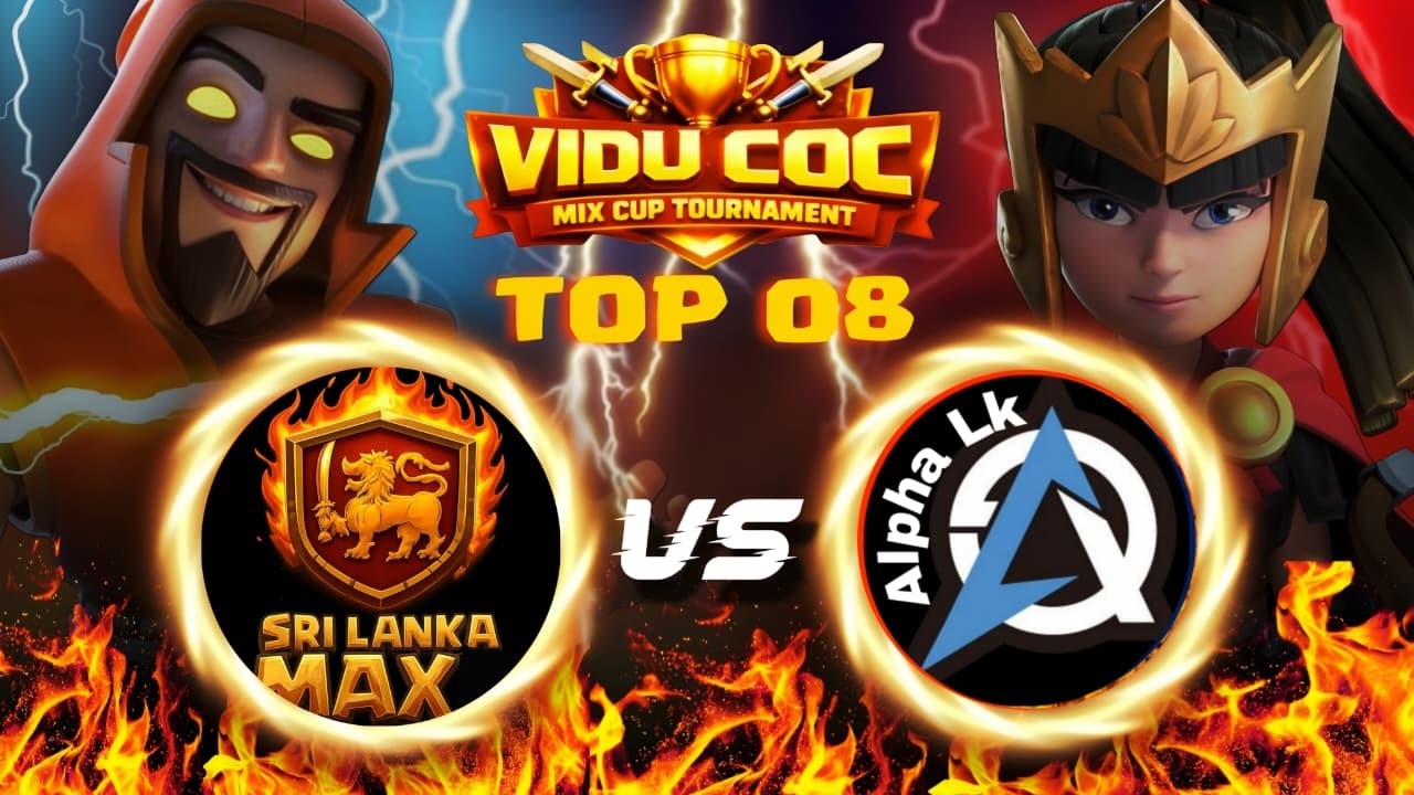 🎮 Vidu COC Mix Cup Tournament | Playoff / Upper Bracket | Day 7
