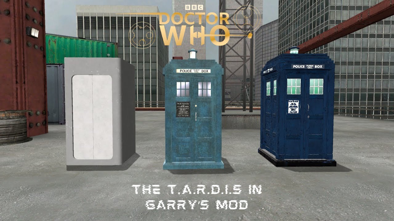 NEW T.A.R.D.I.S Addons in Garry's mod - FuzzyLeo's TT Capsule extension Review + 2 more designs