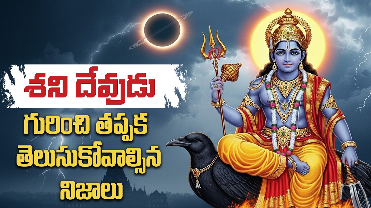 శని అంటే ఎవరు? శని గ్రహం ప్రభావం పడితే జీవితంలో ఏమవుతుంది? | Who is Shani Dev? | Effects of Saturn