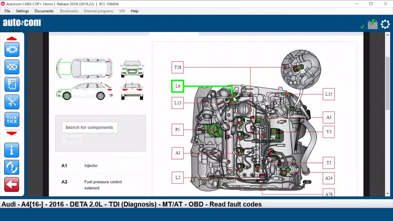Autocom - Base de Dados Técnica 