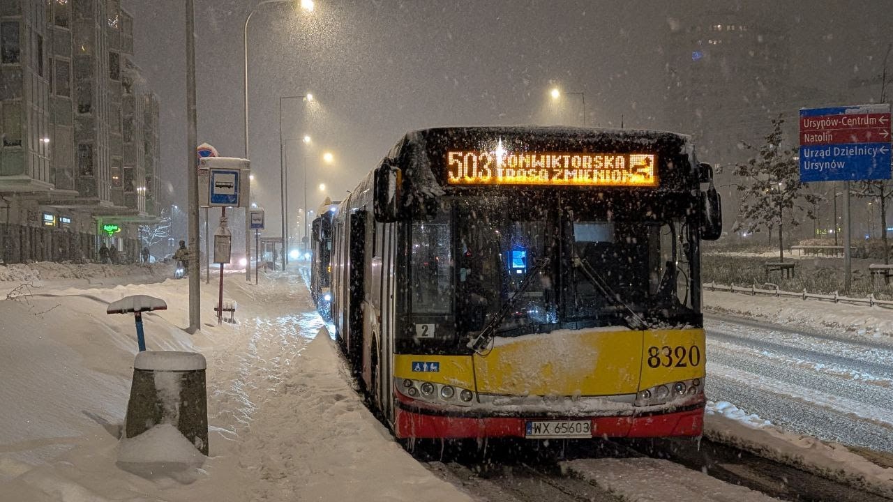 Solaris Urbino 18 III #8320 [🚍503] MZA Warszawa