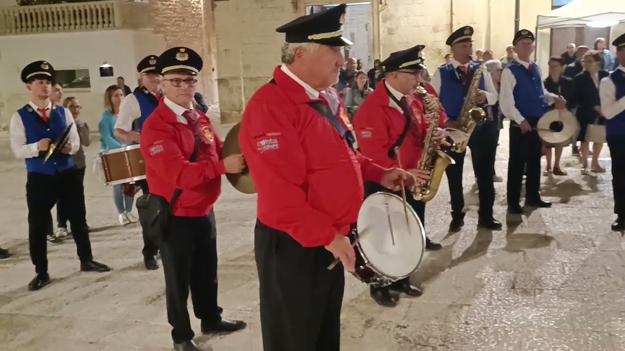 Bassa Musica di Molfetta -Marcia Mosè - Rientro processione Santi Medici Cassano delle Murge 26/9/25