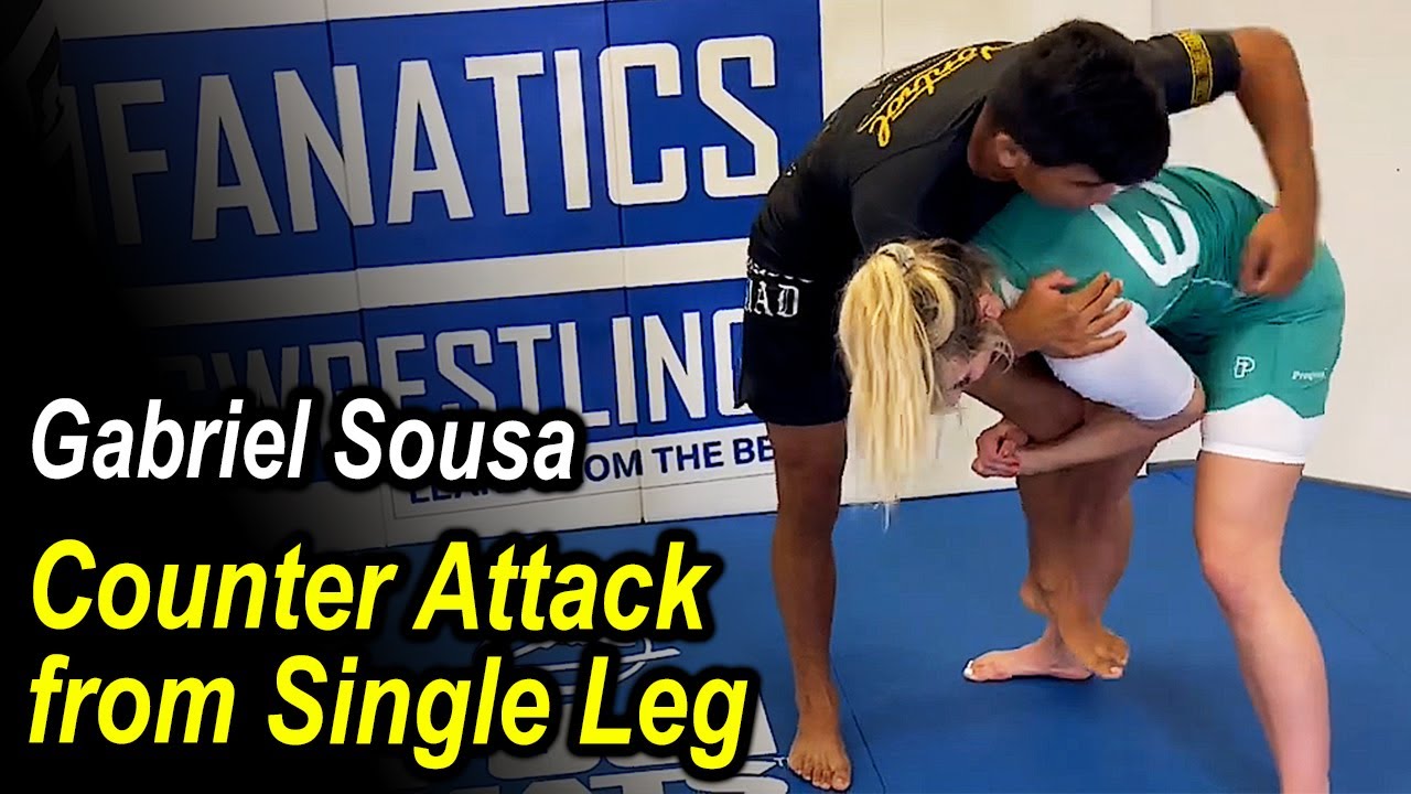 Counter Attack from Single Leg by Gabriel Sousa