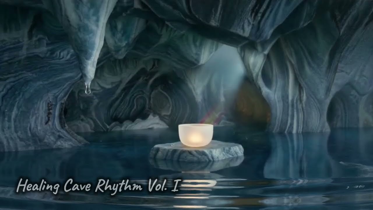 Healing Cave Rhythm Vol.I : 3D Bowls Liquid Ambience | Deep Brown Noise