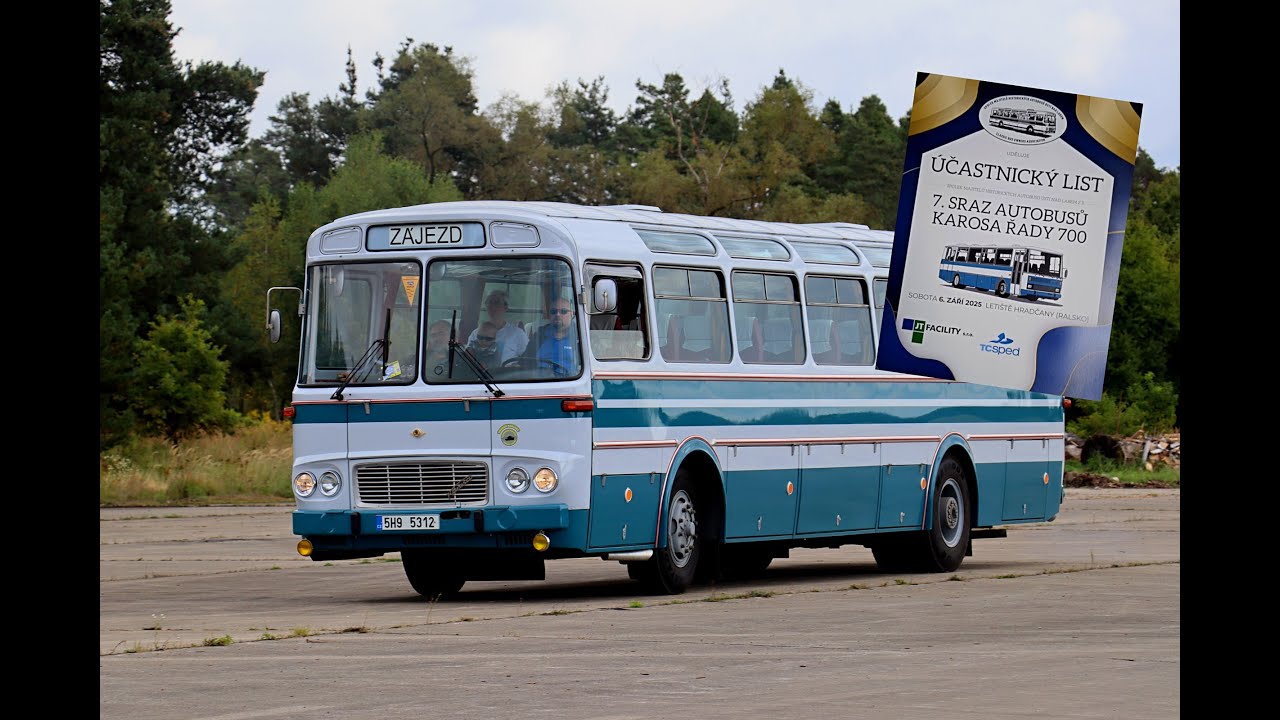 Karosa - 7.  ročník sraz autobusů v Ralsko 2025