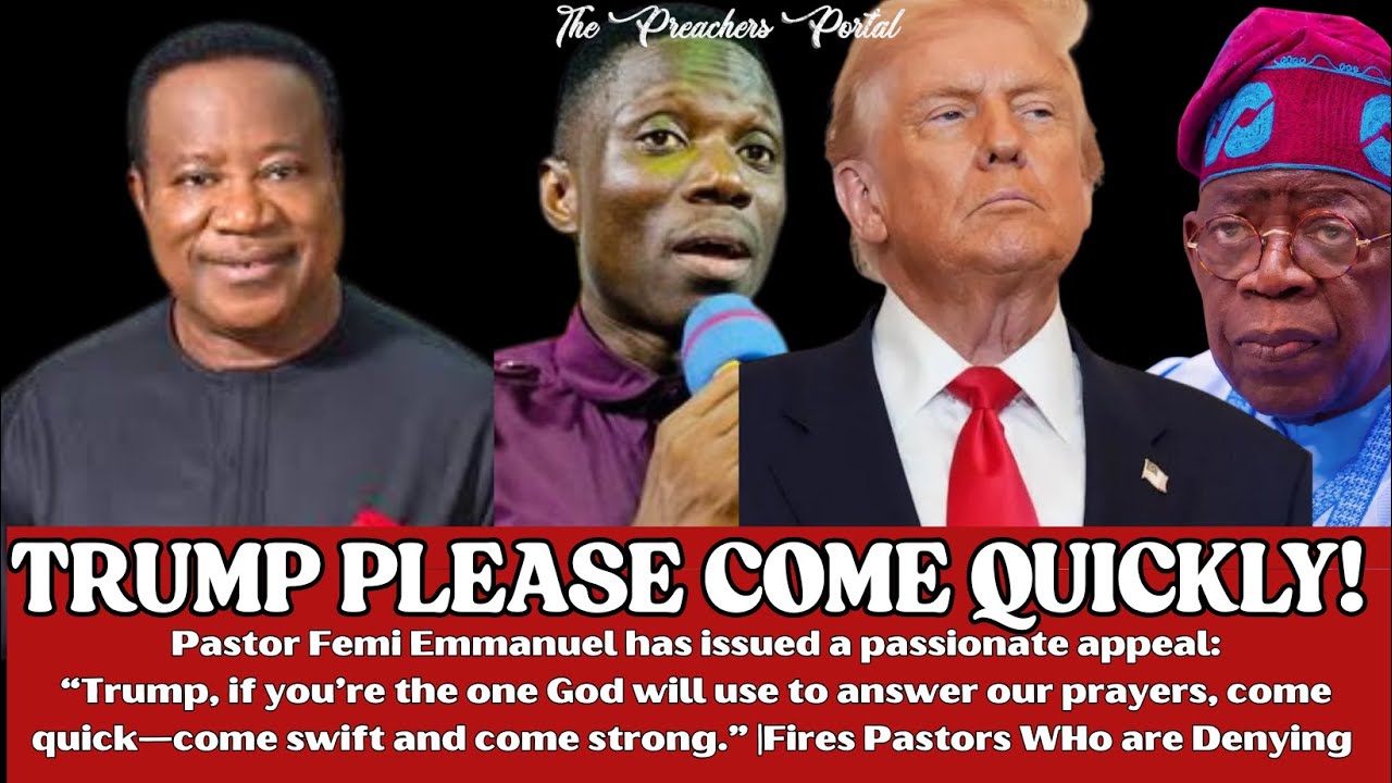 PASTOR FEMI EMMANUEL CRIES OUT, "DONALD TRUMP, COME QUICK!!" | CAUTIONS TO PASTORS DENYING GENOCIDE