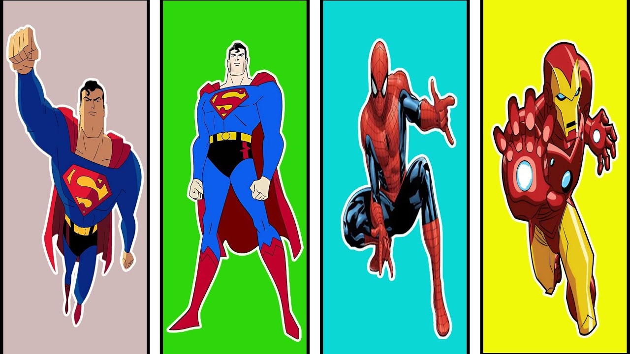 Choose Your Superhero! 🦸‍♂️✨ Superman, Spider-Man or Iron Man?! 💥 | Funny Hero Mix Up!