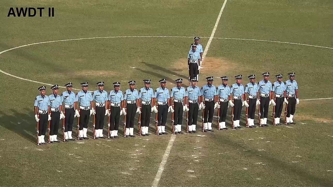 Air Warrior Drill Team II Of Indian Air Force At Subroto Cup 2K17