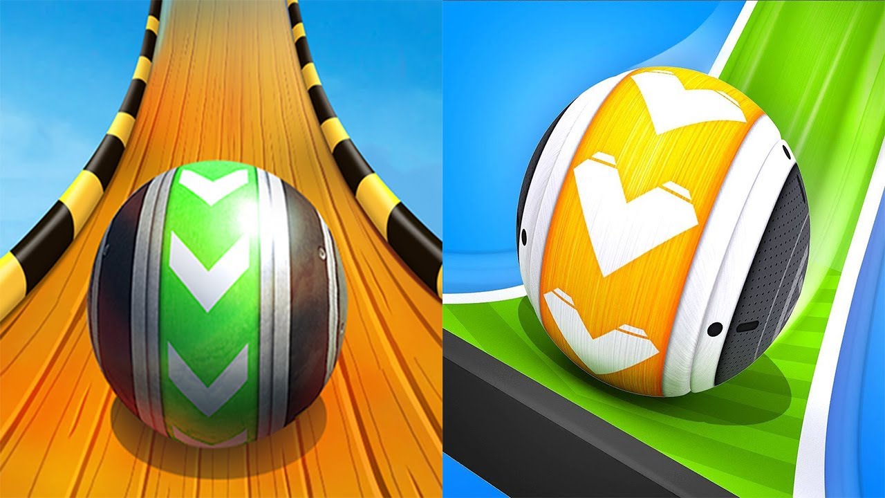Sky Rolling Balls VS GYRO BALLS GyroSphere Trials - SpeedRun Gameplay Level 71-75