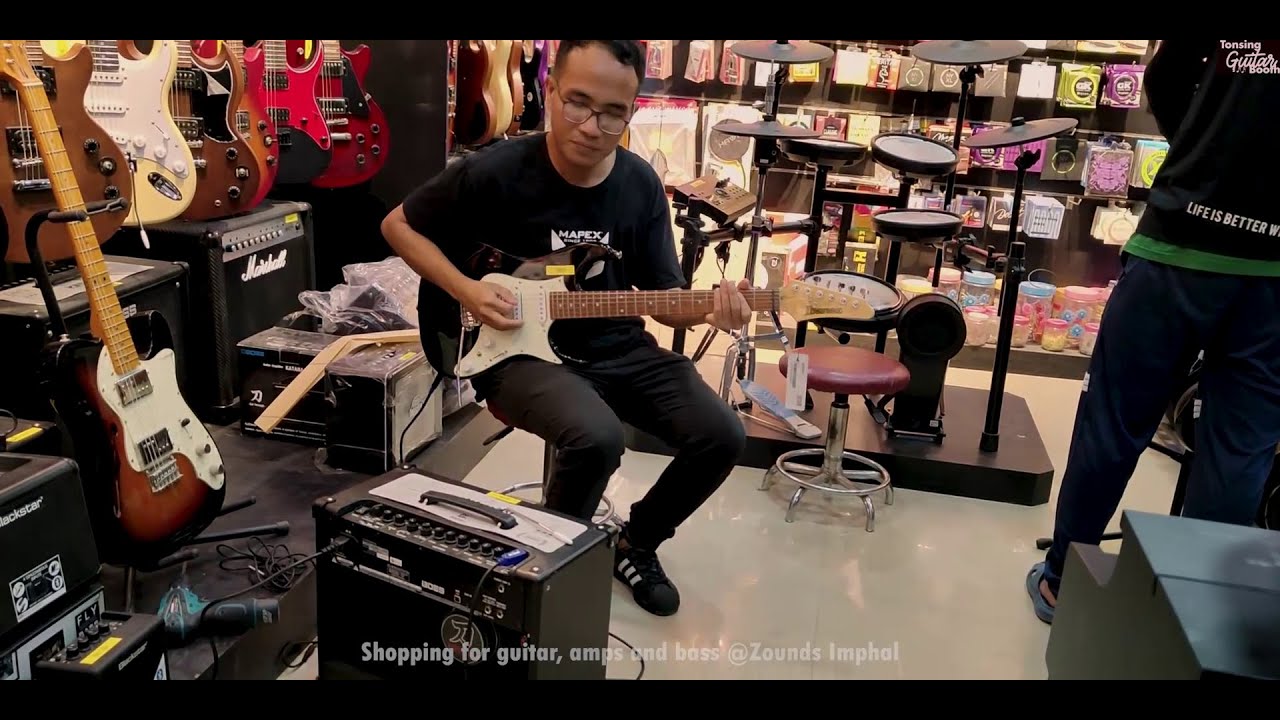 Visit Zound's Music  Nagamapal, Imphal  shop for #electricguitar #precisionbass #bosskatana #ibanez