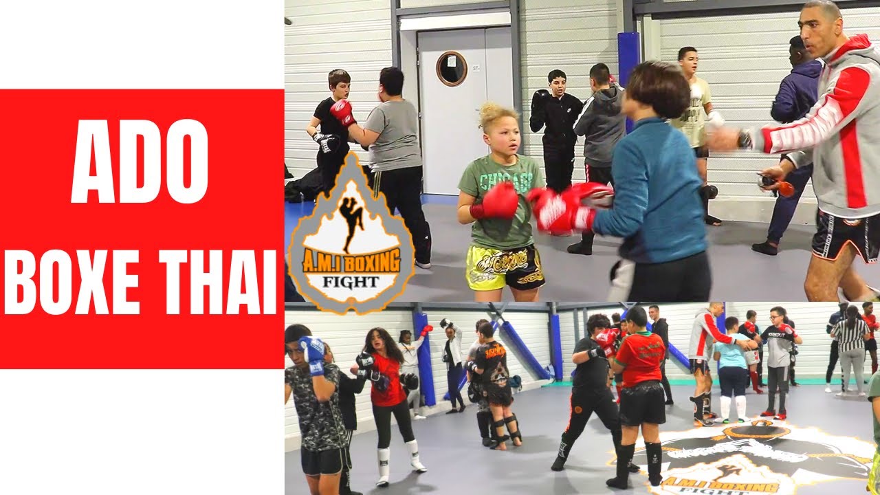 COURS ADOLESCENTS 🔴 BOXE THAI À HERBLAY SUR SEINE 95
