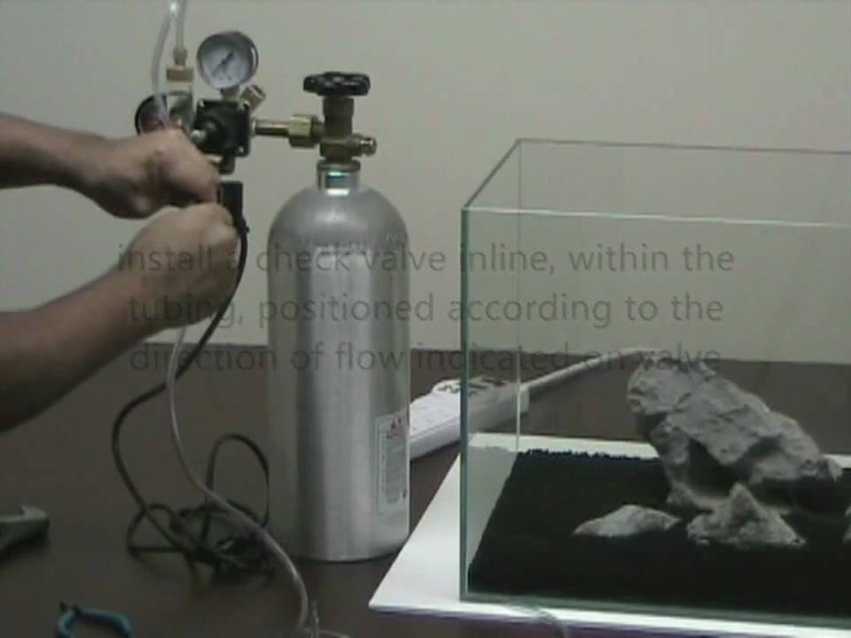 How to Install: Complete CO2 System - CO2 regulator and cylinder installation for nature aquarium
