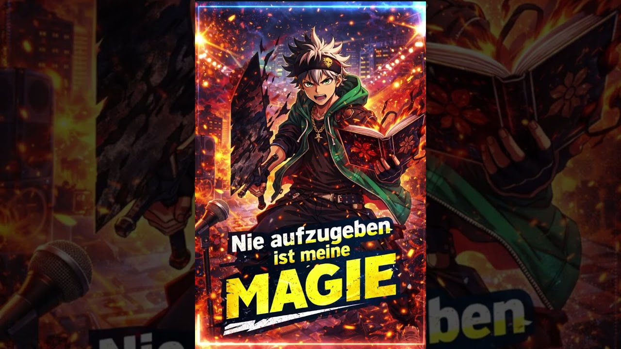 Nie aufzugeben ist meine Magie