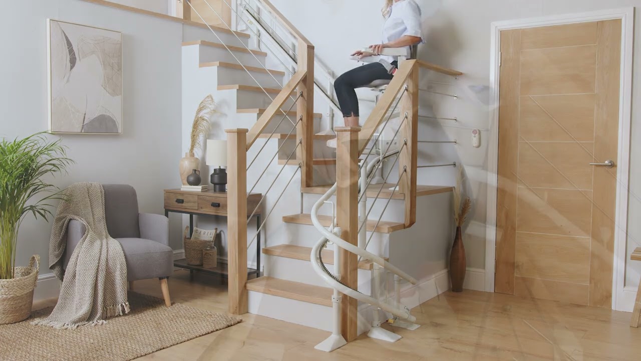 Ergo Curve Stairlift Demontration