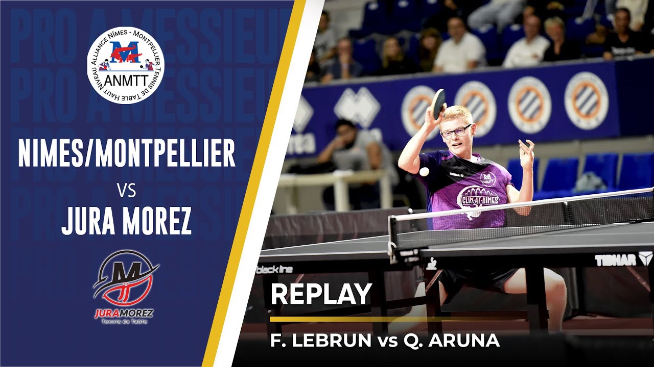 Félix LEBRUN vs Quadri ARUNA | Alliance Nîmes/Montpellier - Jura Morez | PRO A