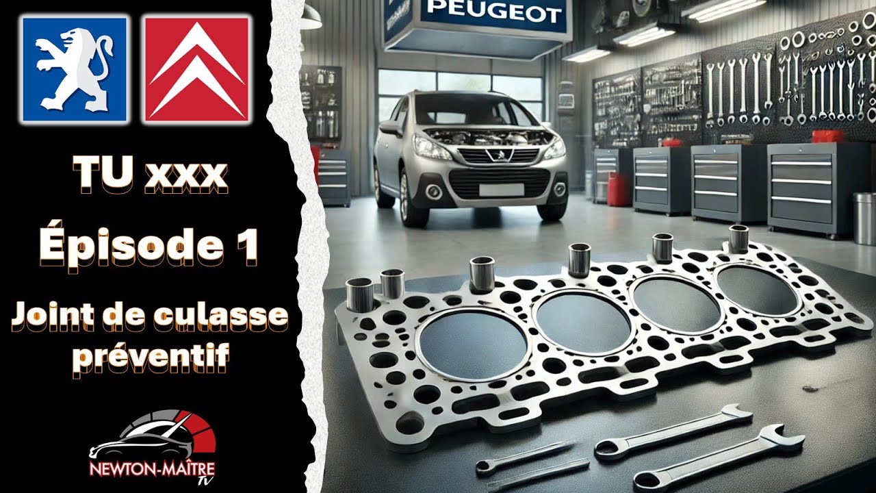 Peugeot/Citroën moteur TU - Ep1 - Joint de Culasse Préventif - 🤞à 2 doigts de la Catastrophe 🧐👨‍🔧