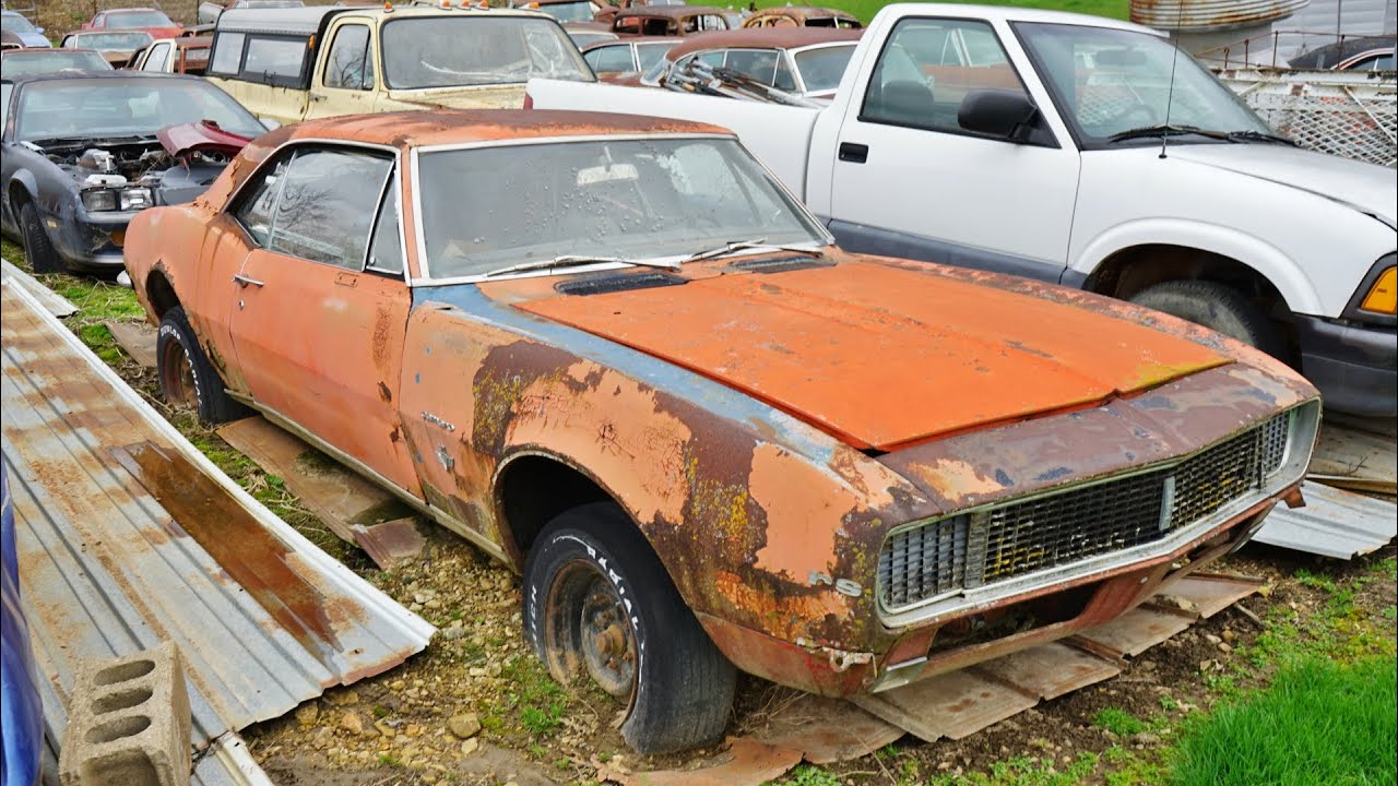 1967 SS/RS Camaro P-Code?! LARGEST GM Yard Finds EVER... Part 8