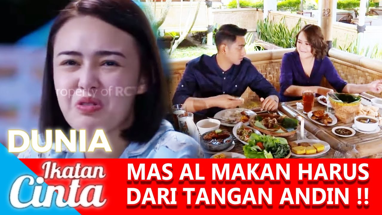 RUSUH DI MEJA MAKAN, ANDIN GAK TENANG KALAU MAS AL GAK DISUAPIN !! - DUNIA IKATAN CINTA