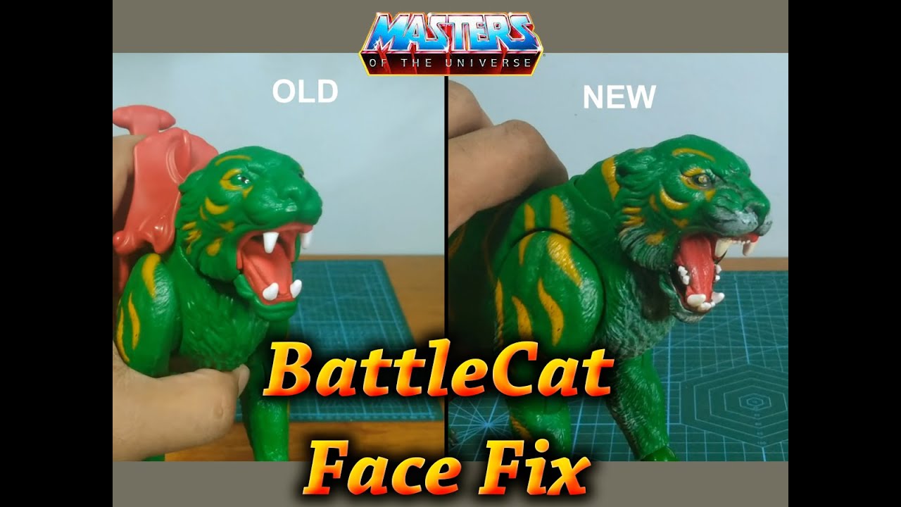 MOTU BattleCat  Custom Face Fix