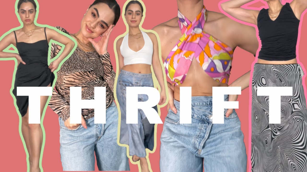 my biggest and spiciest thrift haul evah!