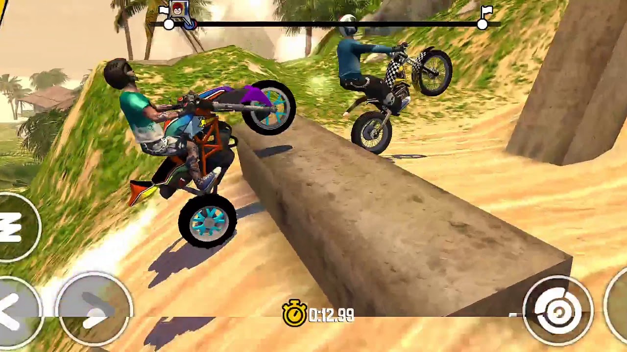 Trial Xtreme 4 - HARD XTREME LEVELS! - LEVEL 6 #6 - STUNT MOTOCROSS- BEST ANDROID GAMEPLAY ON PC