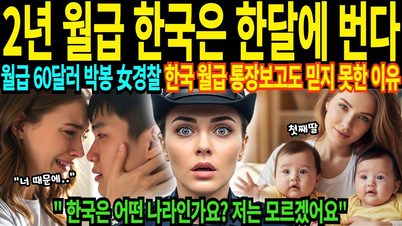 25세 이집트 경찰출신 여성 2년 월급 한국 한달치 통장보고 믿지 못한 이유 한국에서 임신 연매출 100억 대박 아이 10명 출산 원해요 훈장받았어요 [해외감동사연]