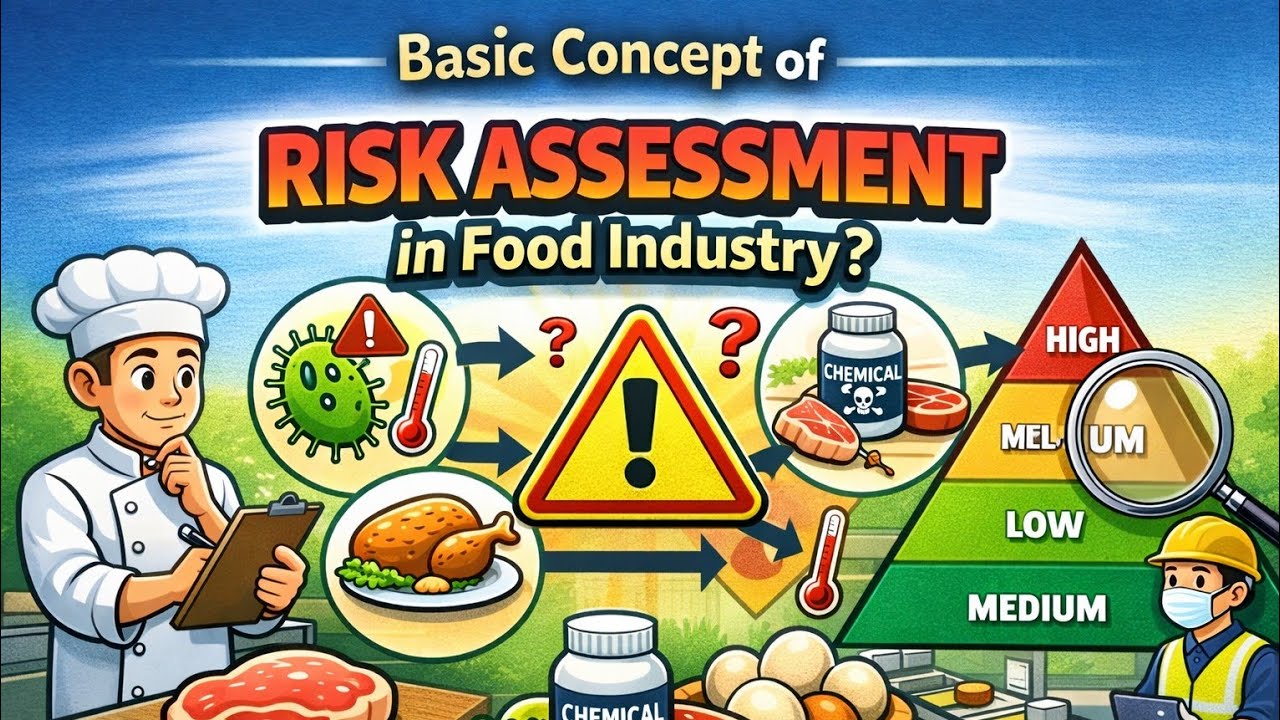 What is Risk Assessment in Food Industry ? Basic Concept #Food #industry 
