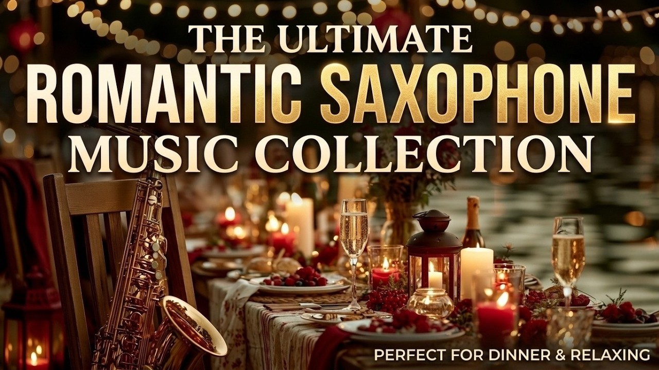 Romantic Saxophone - Relaxing Sax Music for a Candlelight Dinner & Smooth Saxophone Jazz