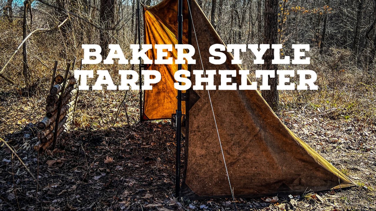 Baker Style Tarp Shelter