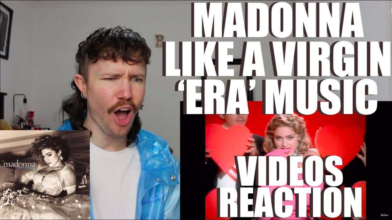 MADONNA - LIKE A VIRGIN 'ERA' MUSIC VIDEOS REACTION