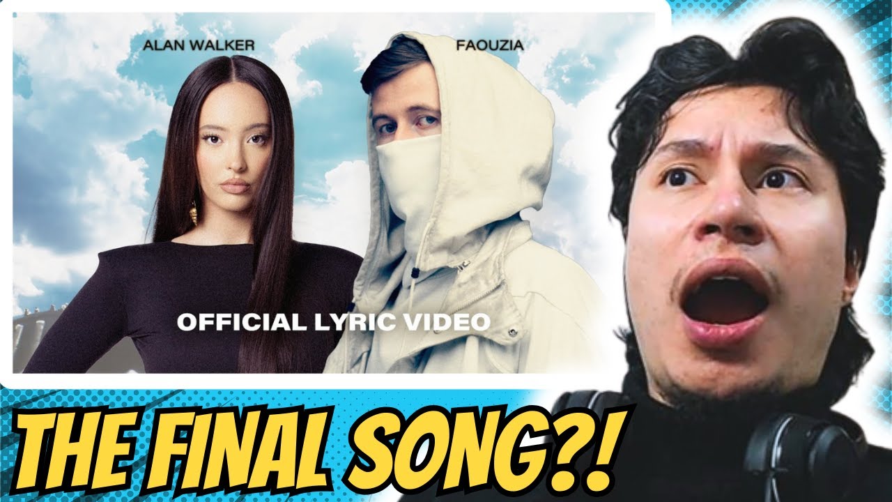 ARTIST REACTS! | Alan Walker, Faouzia - Last Song (Official Lyric Video)
