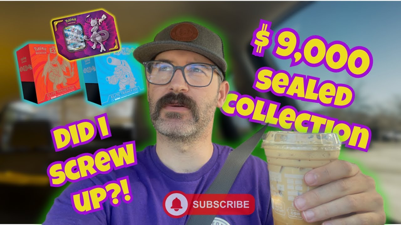 I SPENT HOW MUCH?! MASSIVE SEALED Pokémon Collection! Did I Mess Up?!