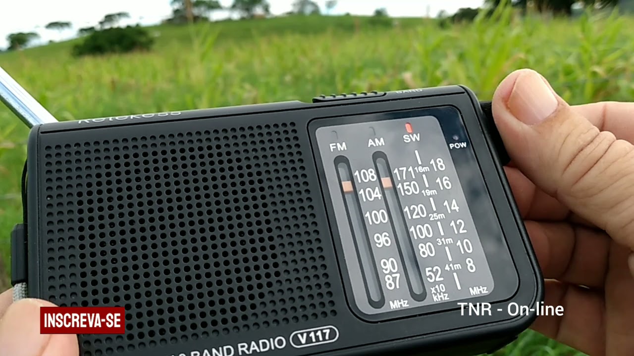 Rádio Retekess V-117.   Surfando Nas  Ondas Curtas.    Confira!