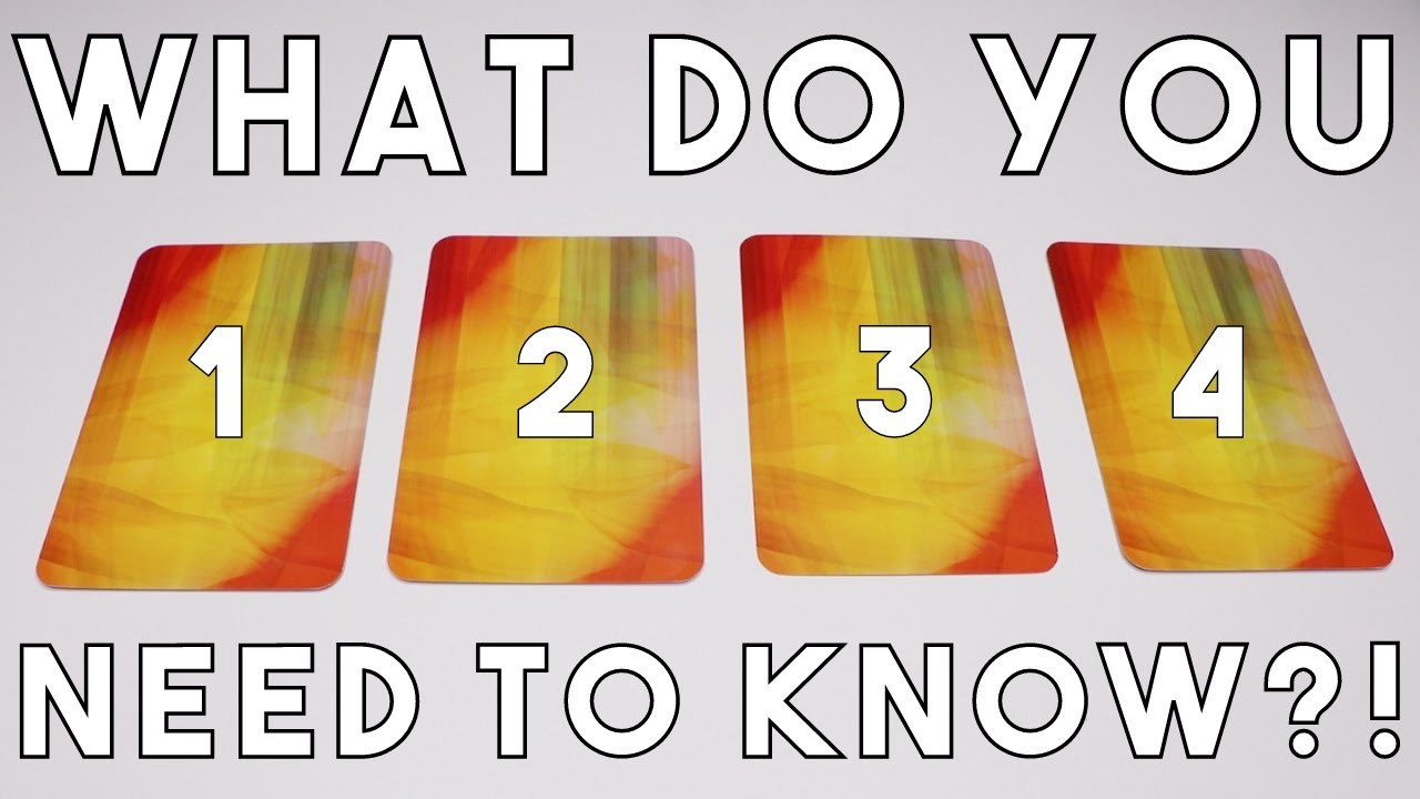 What Do You Need To Know?! ✉️ Pick A Card ✉️ Tarot Reading