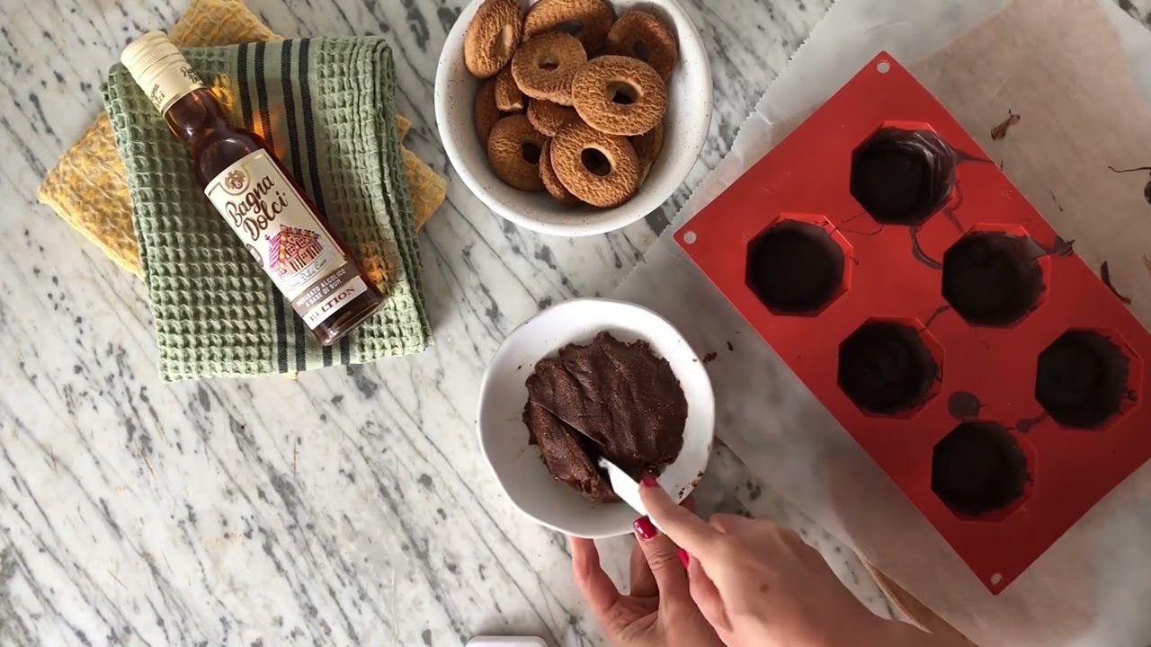 Cuneesi con Bagna Dolci al Rum