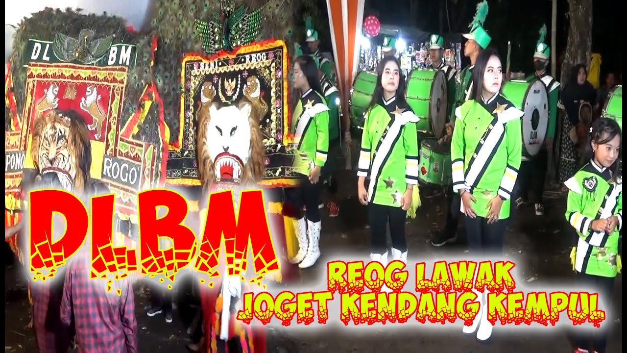 DLBM LIVE SHOW PESAWAHAN TERBARU DRUMBAND ATRAKSI REOG LAWAK & MUSIC KENDANG KEMPUL || Rendyshoting