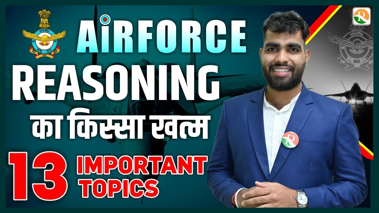 Airforce Reasoning Most Important Topics | Reasoning for Airforce Y Group, Navy, ICG | Airforce 2024