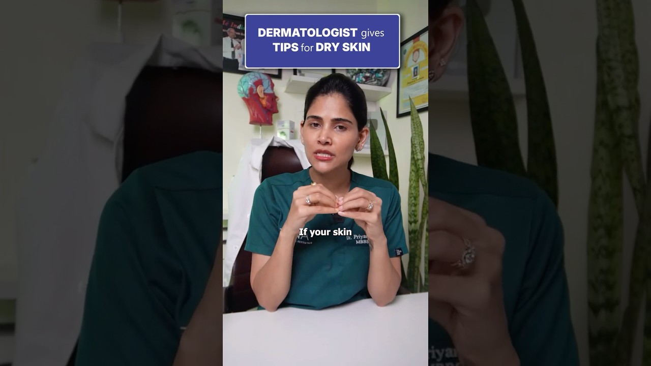 Suffering from dry skin? Watch this! 👇