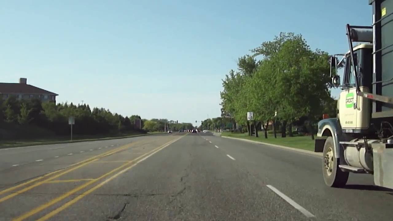 [IL] IL 21 SB and US 45 SB (Milwaukee Avenue) from Lincolnshire to Northbrook (May 2012)