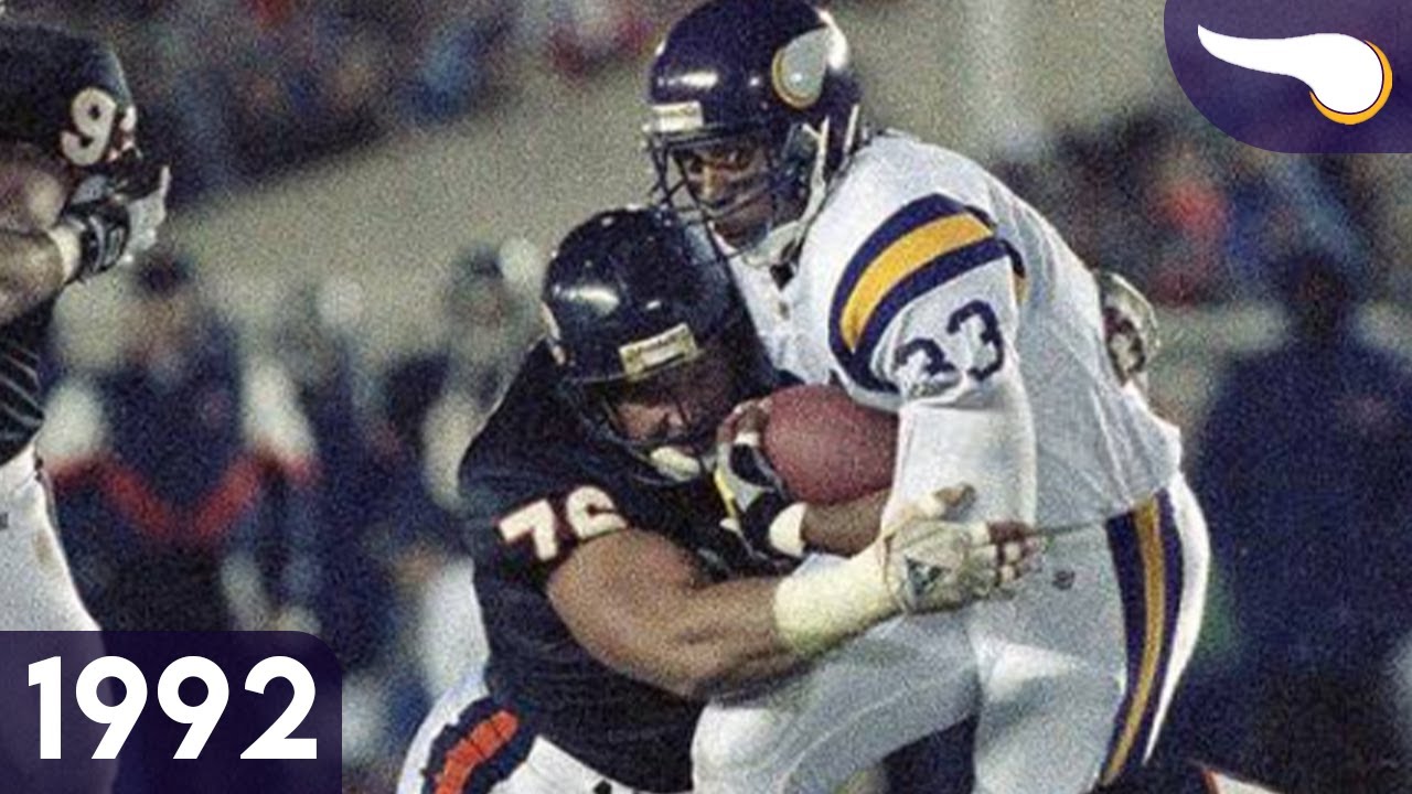 Vikings vs. Bears (Week 9, 1992) Classic Highlights